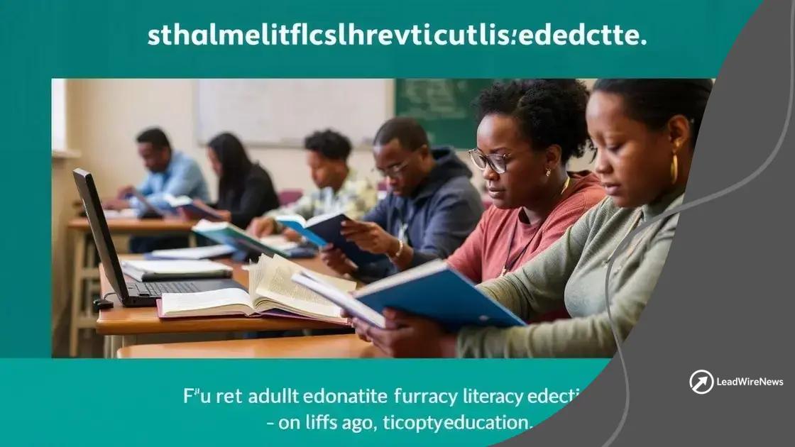 Impact of funding on literacy rates