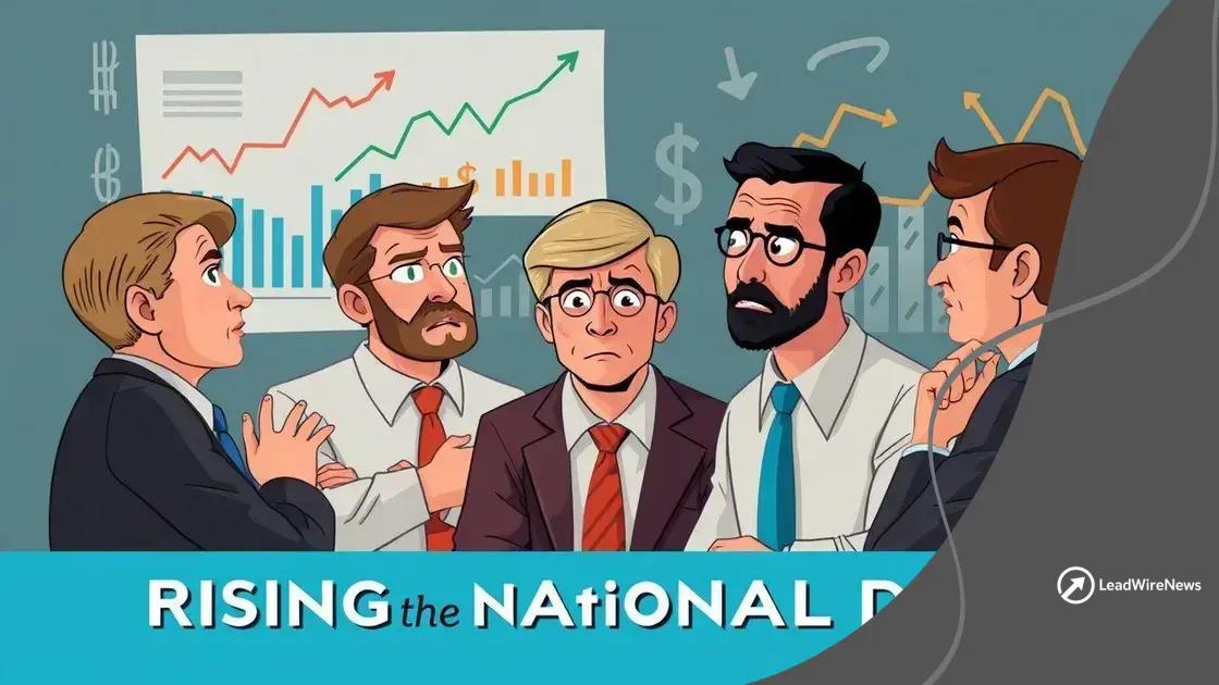 Concerns over rising national debt levels
