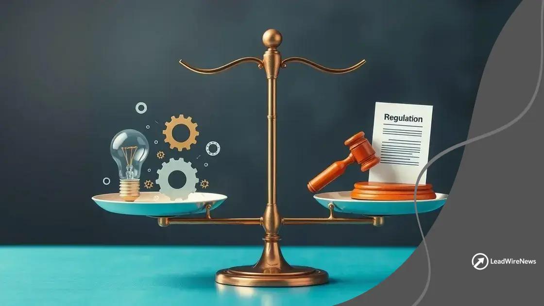 Impacts of regulation on innovation