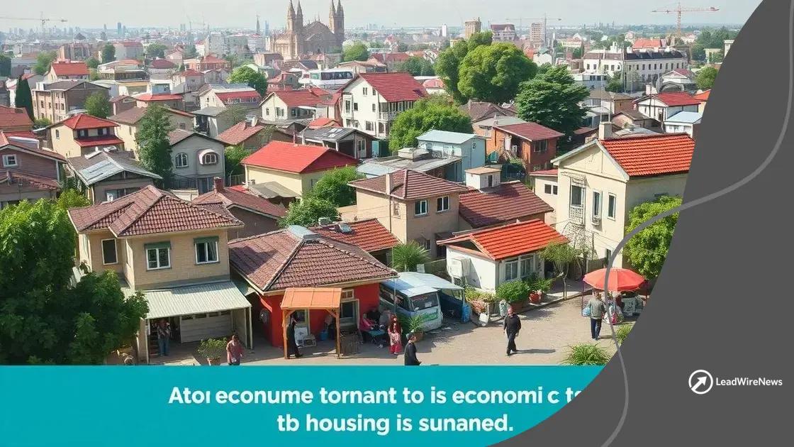 How economic conditions affect housing demand