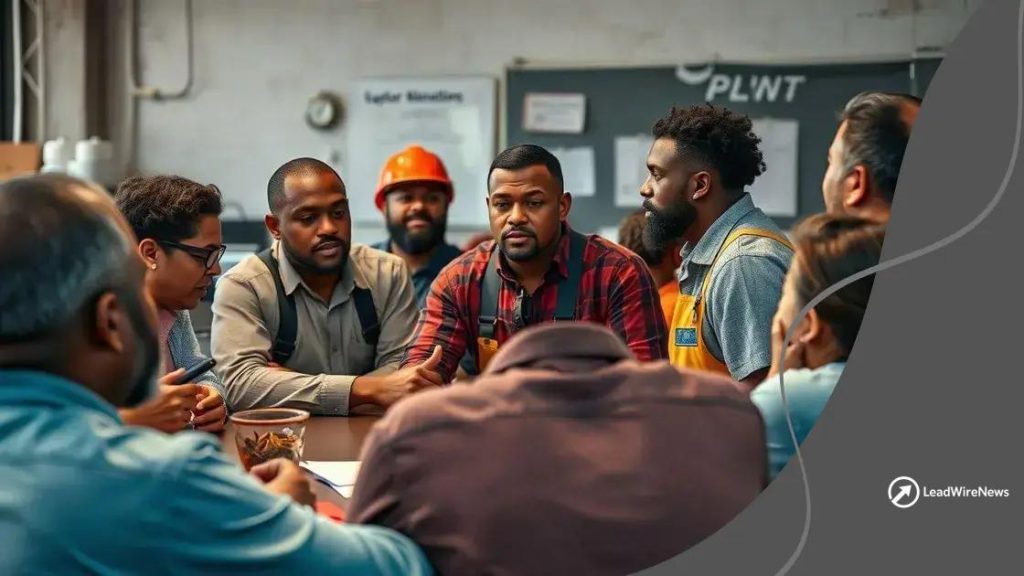 Labor movement activities and negotiations that inspire change
