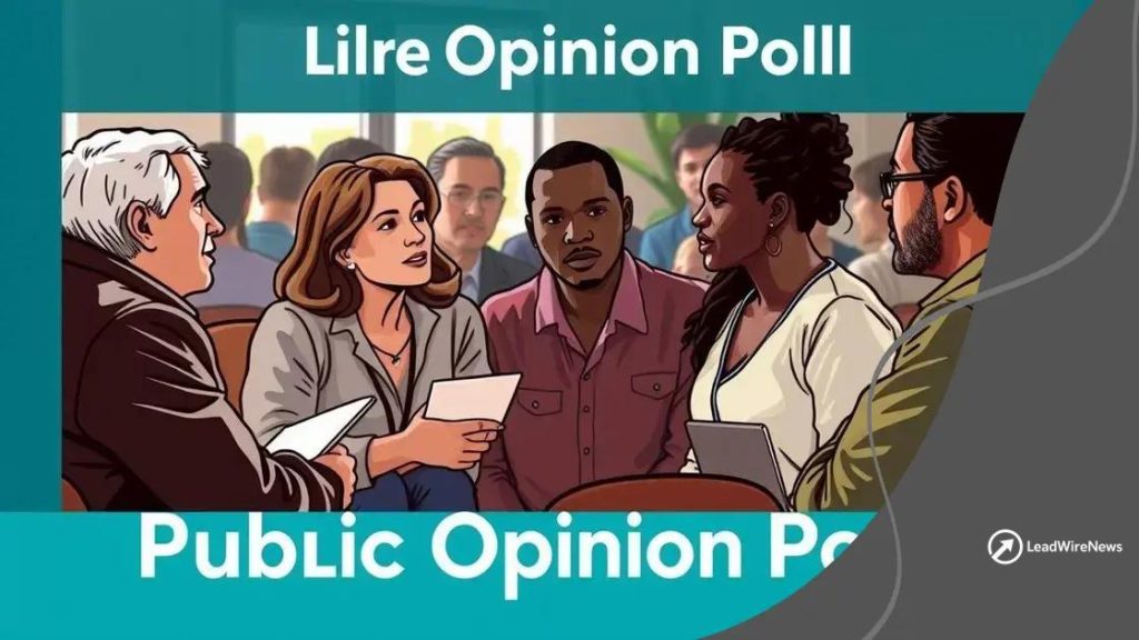 Public opinion polls on key issues today