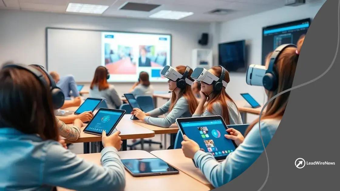 The role of technology in education