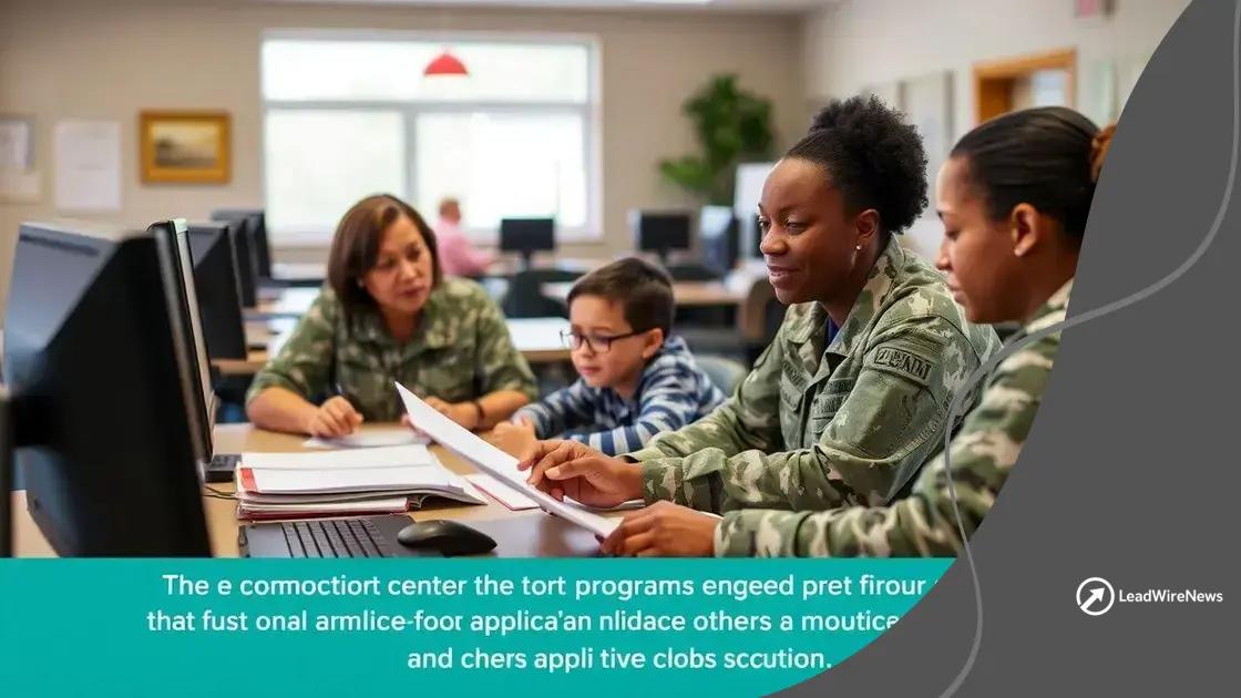 Navigating the application process for support