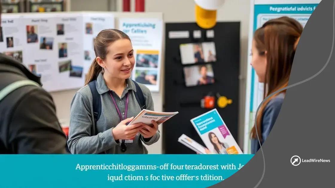 How to choose the right apprenticeship program