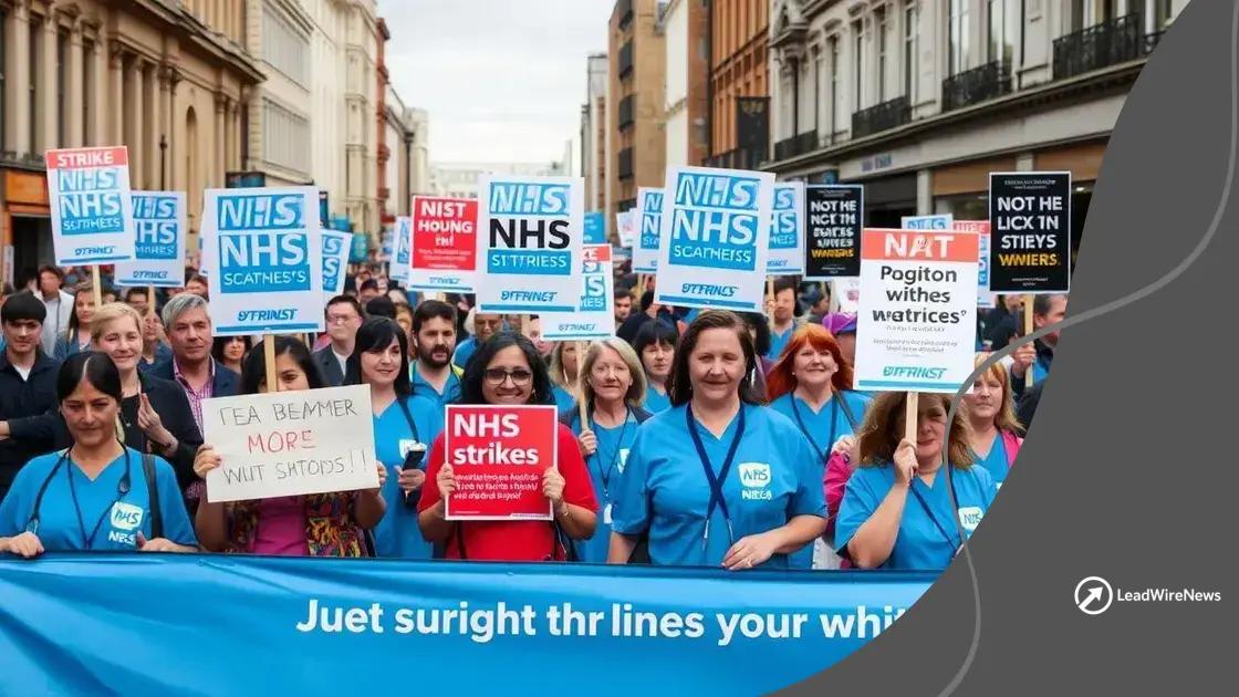 Public response to the NHS strikes